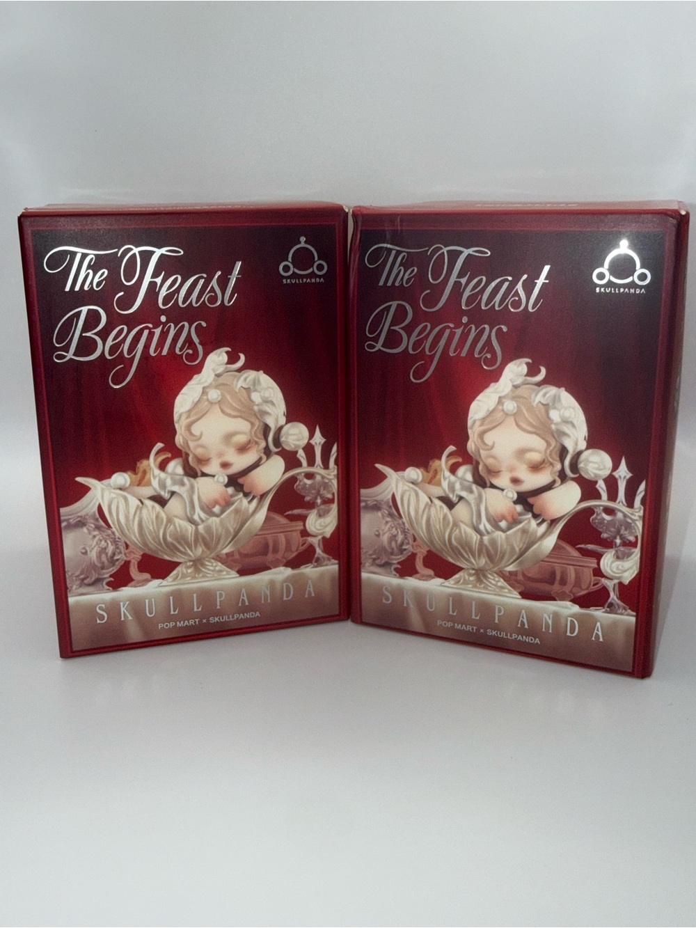 'The Feast Begins' Decorative Box Set - Red